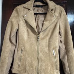 Faux Suede Coat 