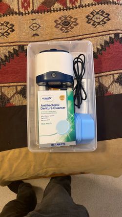 Denture Ultrasonic Cleaner Plus Extras