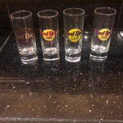Collectibles  Hard Rock Double Shot Glasses