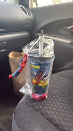 Spider-Man brand new day drink cup