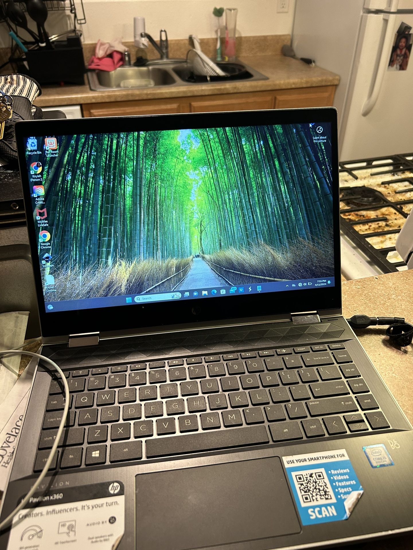 Hp 2 In 1 Convertible Laptop 