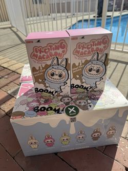 Labubu exciting macaron sealed single box