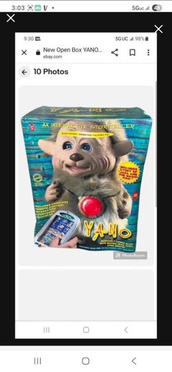 YANO Interactive Storyteller Electronic Animated Talking Toy