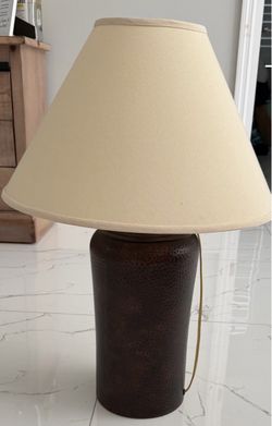 Ethan Allen cooper base lamp