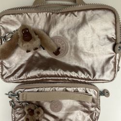 Kipling Jaconita Toiletry and Wristlet Bags