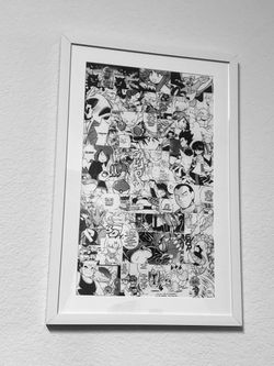 Pokemon Manga Anime Framed Print