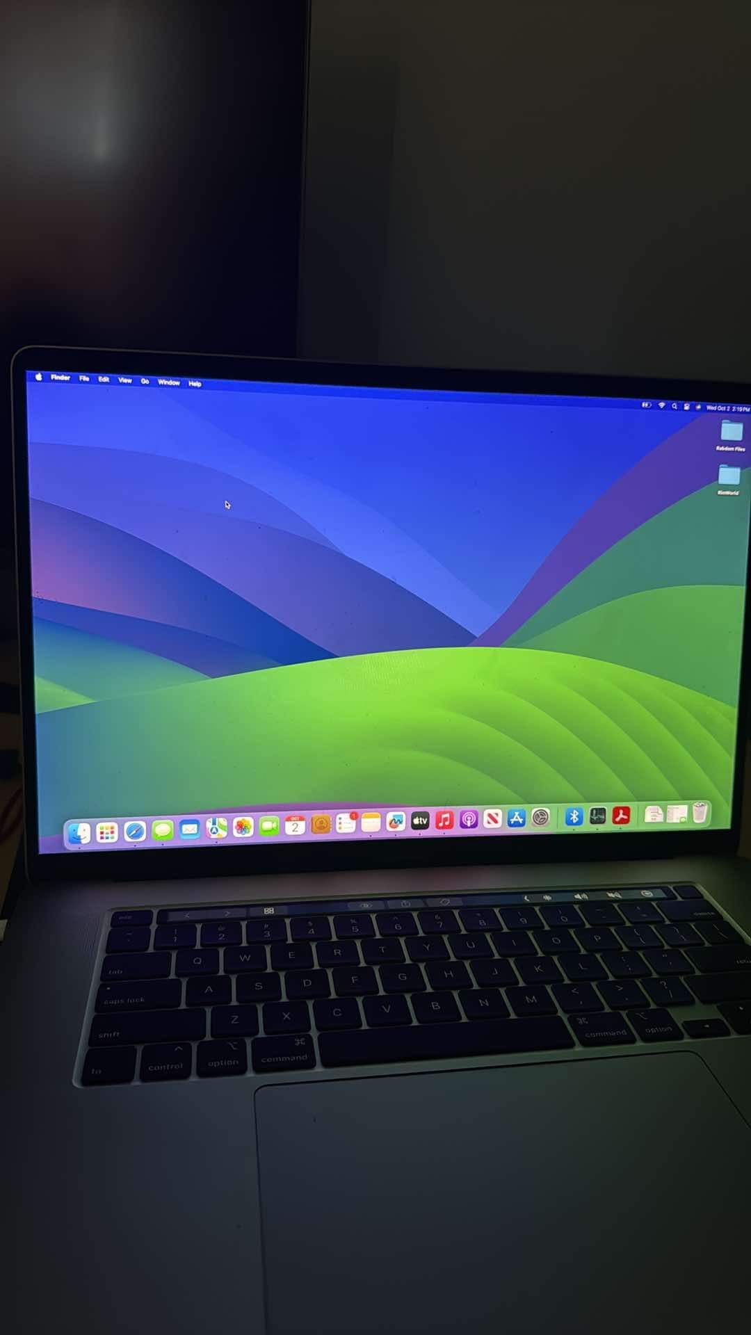 MacBook Pro 16 Inch Late 2019