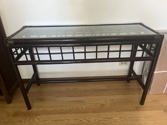 Accent Table Glass Top