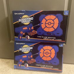 Electronic shooting target toy