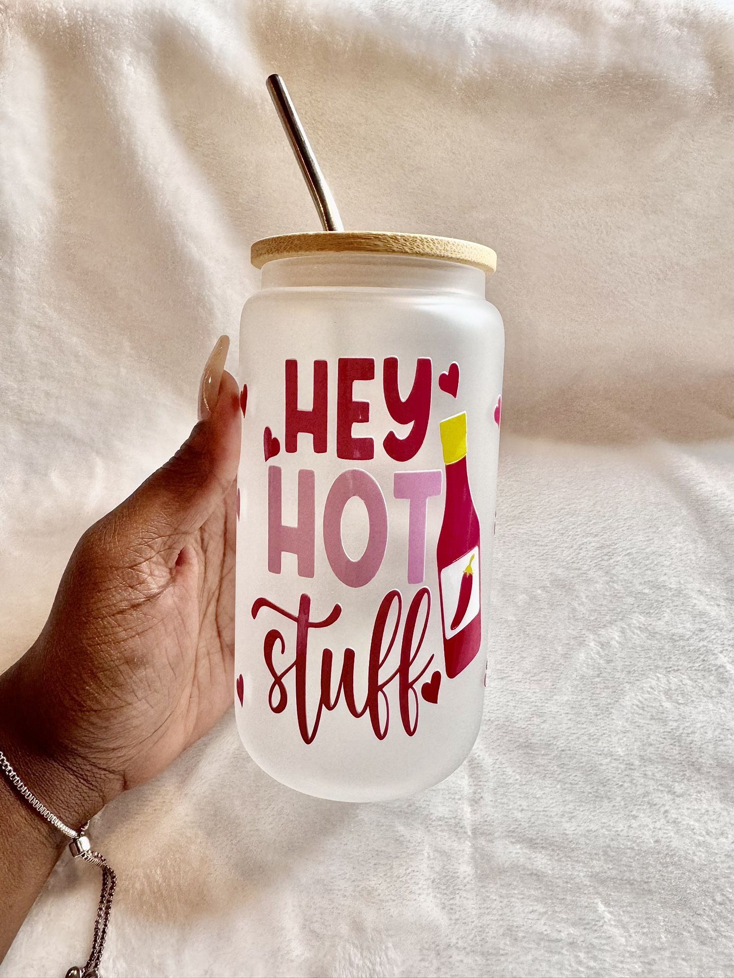 16oz Glass Cup