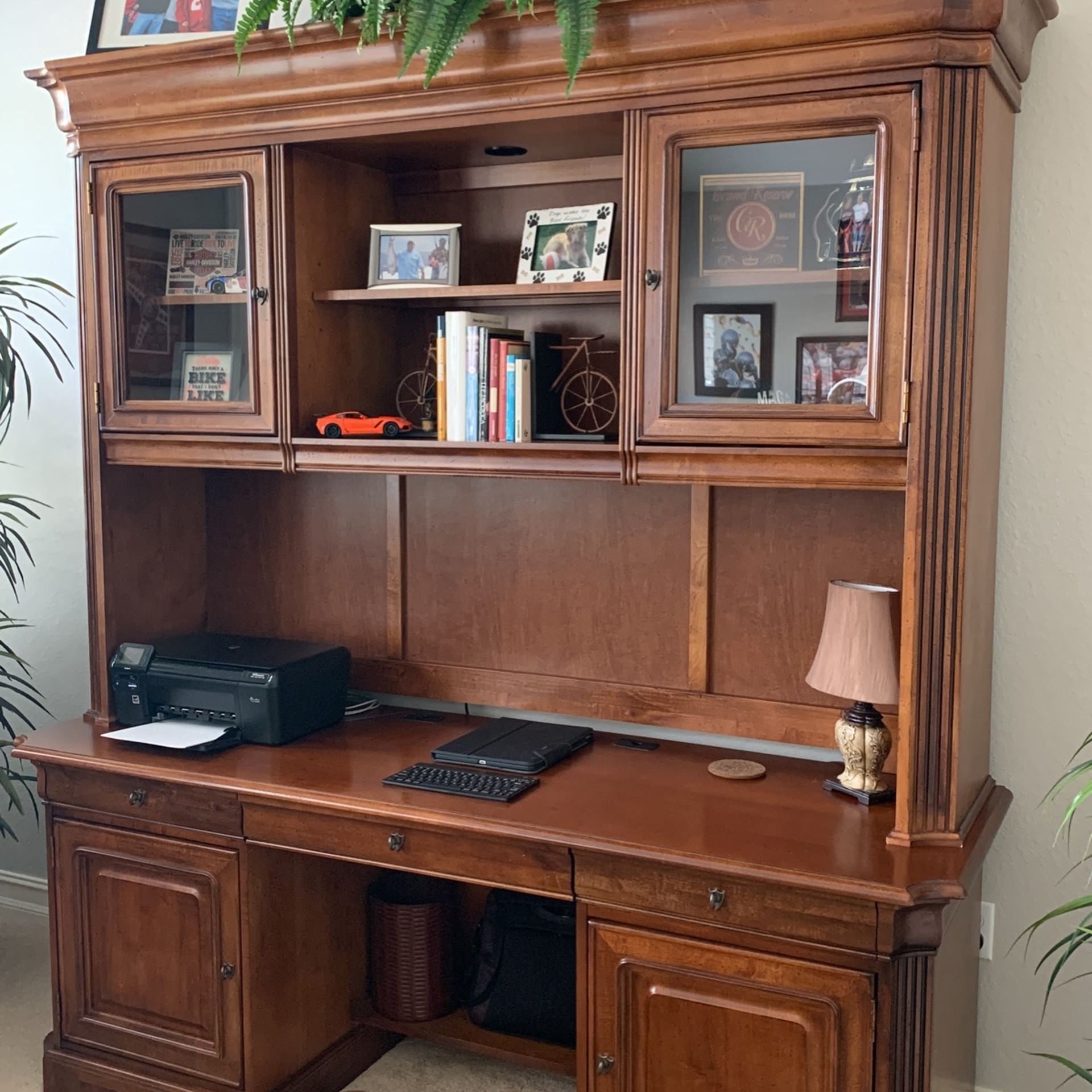Desk And Credenza