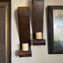 Wall Decor Candle Holders