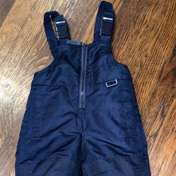 Toddler Boys Snow Bib Size 12 Months 
