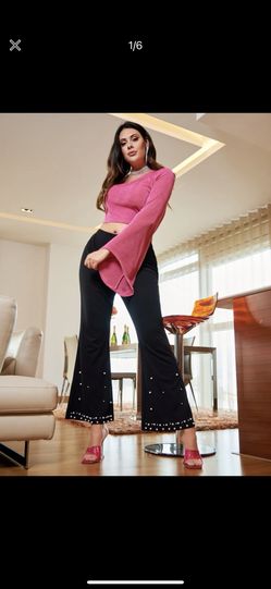 Flared Pearl Pants