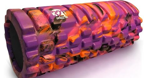 
321 STRONG Foam Roller - Medium Density Deep Tissue Massager for Muscle Massage and Myofascial Trigger Point Release, with 4K eBook