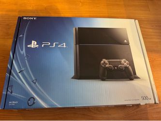 EMPTY PS4 BOX