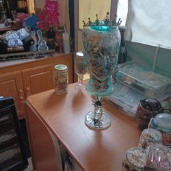 Large Mystery Jewelry Jar Foot And A Half Long