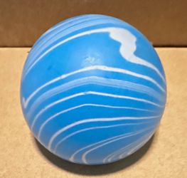 Blue and white squishy