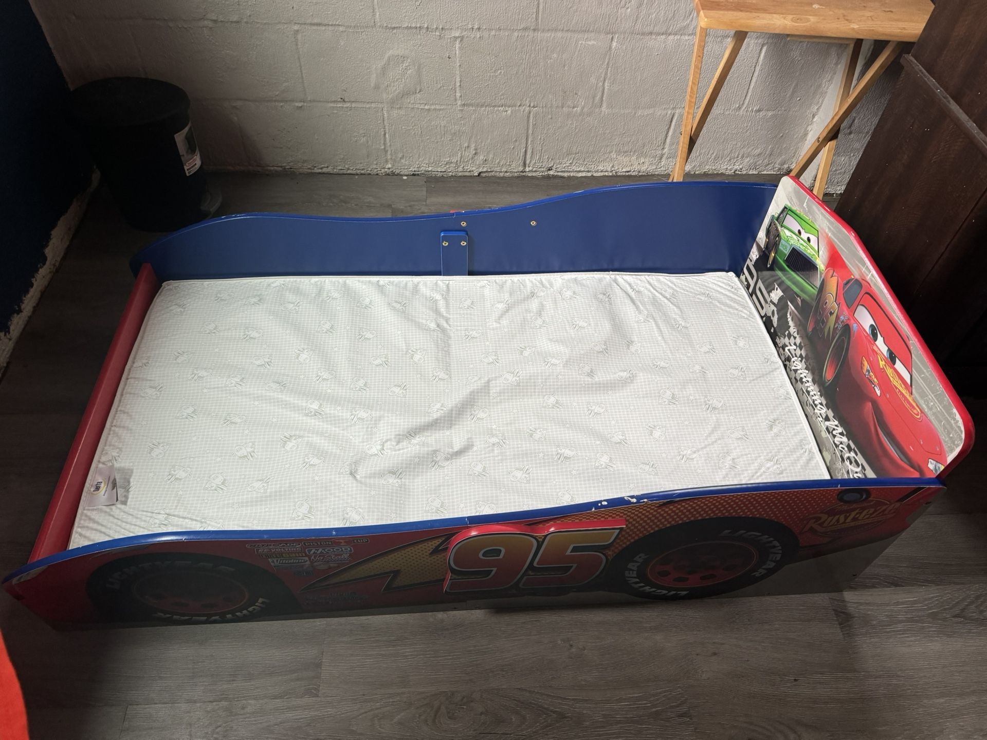 Unused Disney Cars Toddler Bed And Mattress