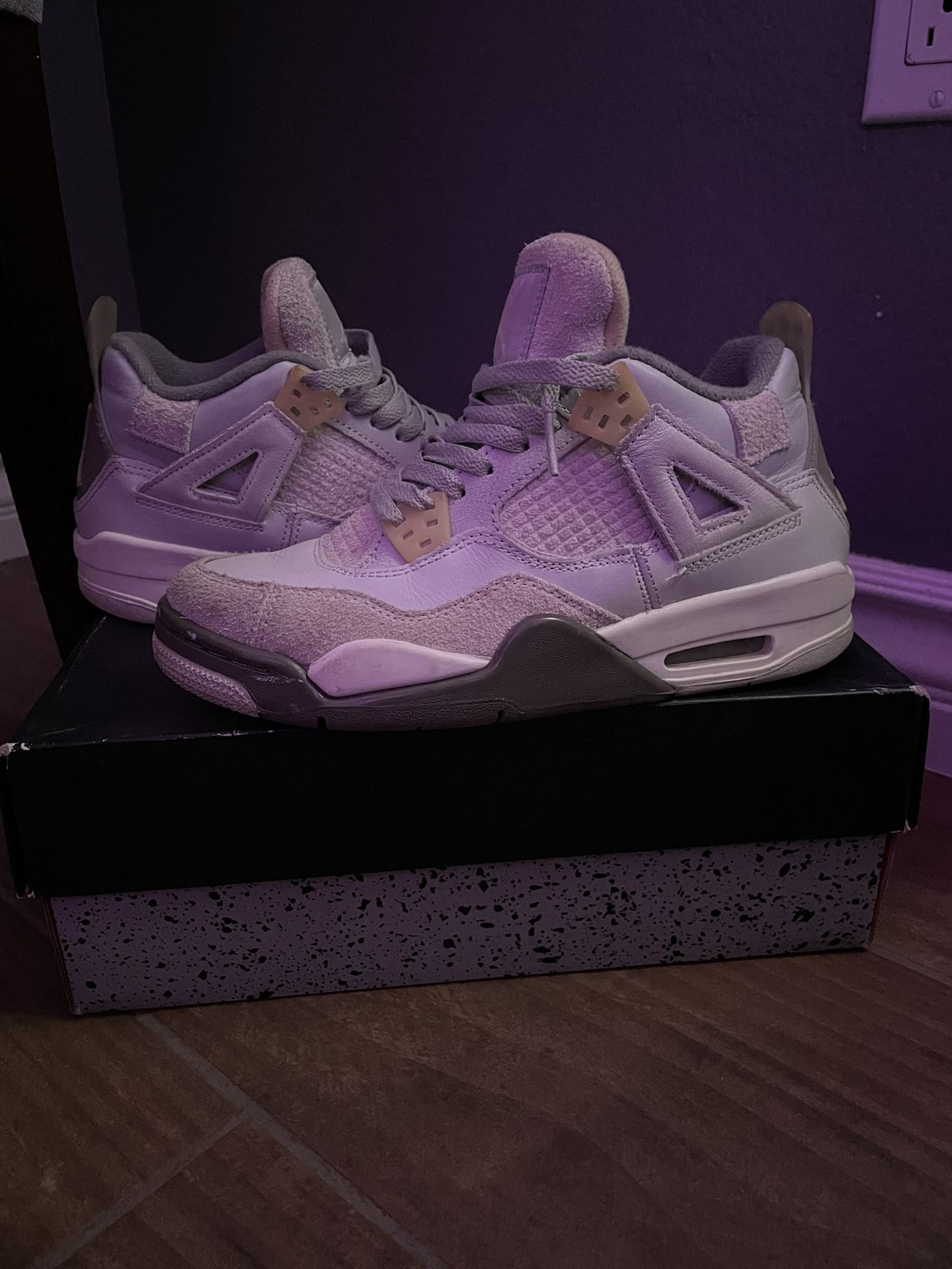 Jordan 4 Craft & Jordan 1 Low Powder Blue