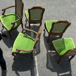 5 Late 20th Century Chairs 
