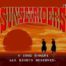 Sega Genesis Video Game : Sunset Riders 