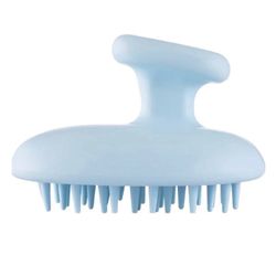 New Gentle Scalp & Hair Massaging Brush in Light Blue