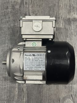 Bosch Rexroth (contact info removed) MOTOR 230/400V90W50HZ. 265/460V100W60HZ *Dented Scratched see photos   A5) 