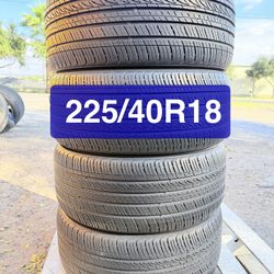 ⚠️‼️ SALE 225/40R18 Kumho Set $220 Cash ⚠️‼️