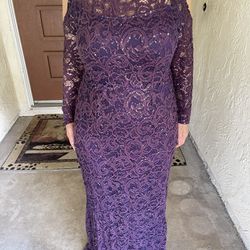 Simple Purple Gown