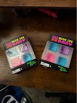 NeeDoh Nice Ice Baby 4 Pack (2) Super Solid Squish
