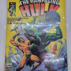 Marvel Comics The Rampaging Hulk #6 Duel In The Dark Depths! Shattering Conclusion Showdown With The Submariner