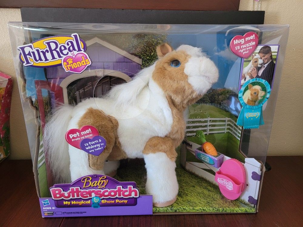 NIB - The FurReal Friend " Butterscotch " Pony