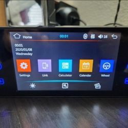 Single Din Car Stereo BT MP5 Player FM Radio Receiver Support USB/AUX/TF Connection Steering Wheel Control