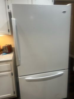 Amana 35” Stainless Refrigerator Fridge – Works