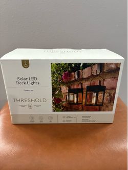 Solar led deck light