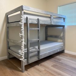 Twin Bunk Bed And Mattress 