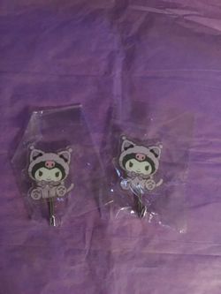 Kuromi wall hooks 2for8