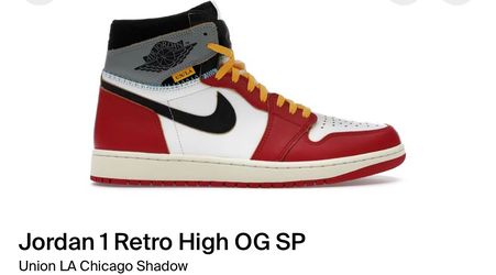 Jordan 1 Union LA Chicago Shadow