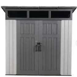 8.3 ft. W x 8.3 ft. D Resin Shed