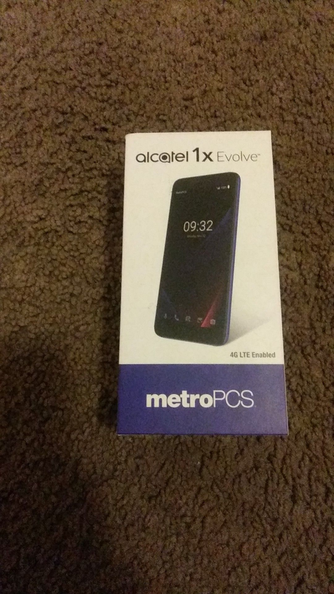 In box alcatel 1x evolve