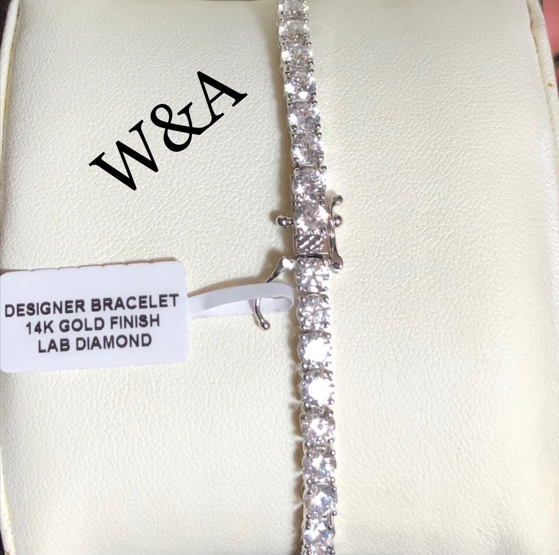 4mm Men’s Lab Diamonds Bracelet