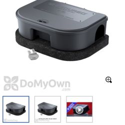 Plastic heavy duty industrial Rat Bait Stations (weighted), Bait NOT Included