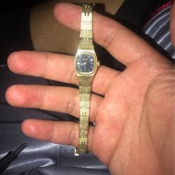 Gold Plated Watch