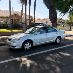 Toyota Camry Silver 4-Door Sedan
