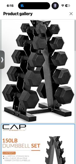 Dumbbell set