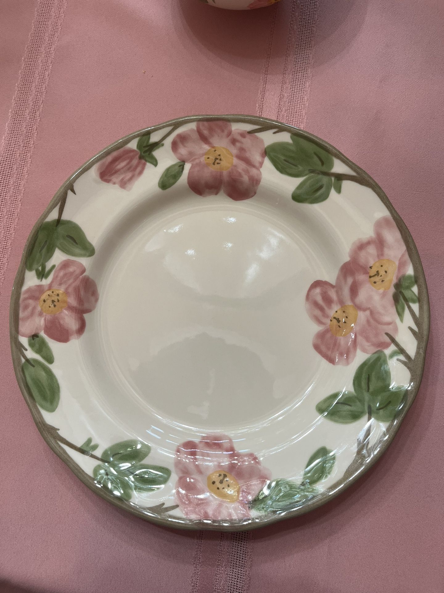 Franciscan 🌺DESERT ROSE🌺 Cake Plate - 12 1/4 inches - Made in England