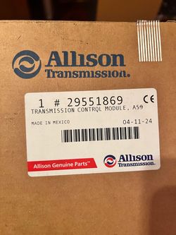 Allison Genuine Parts Transmission Control Module.