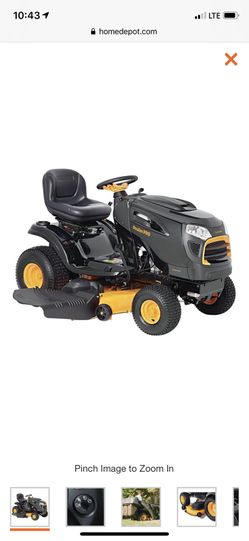 2017 poulan 54” lawn mower