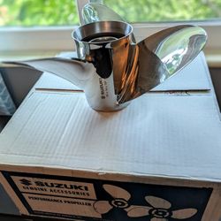 Suzuki Genuine Parts Stainless Steel Propeller 990C0-00610-19P